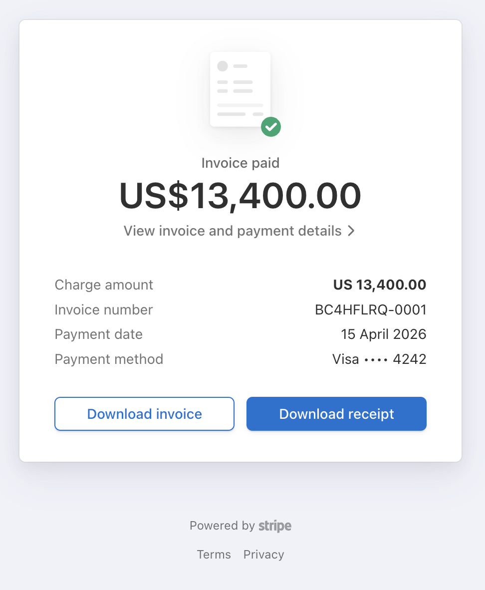 Billing automated